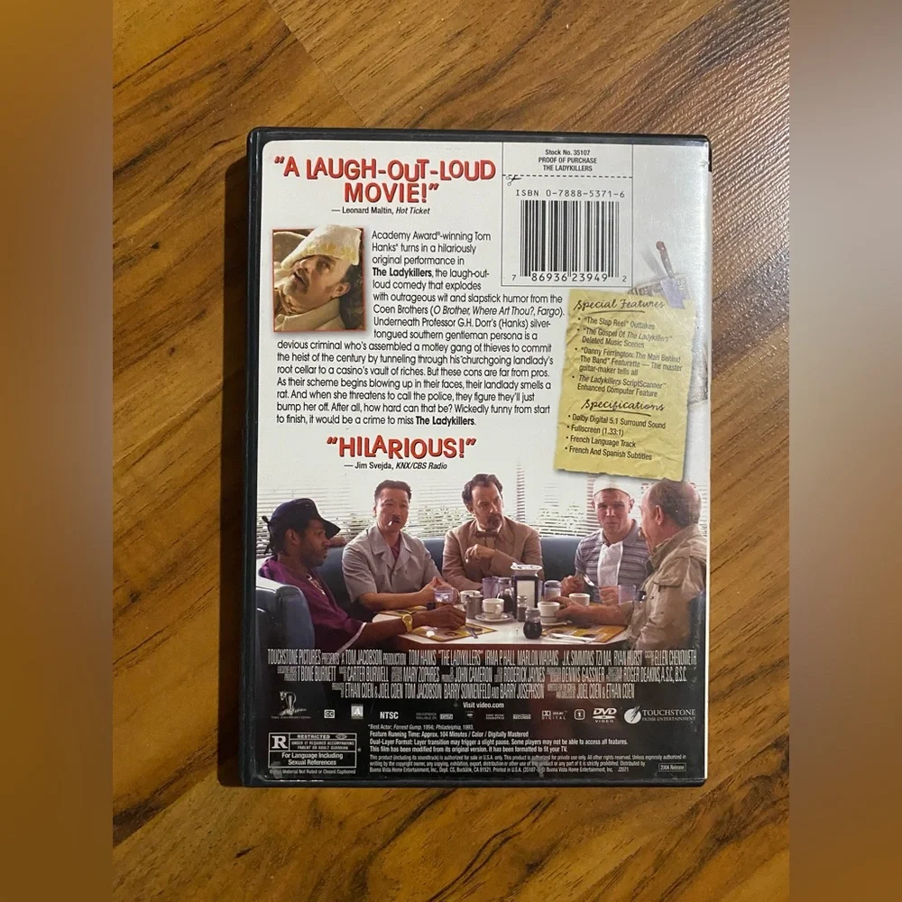 The Ladykillers Movie DVD 📀 - Picture 2 of 12